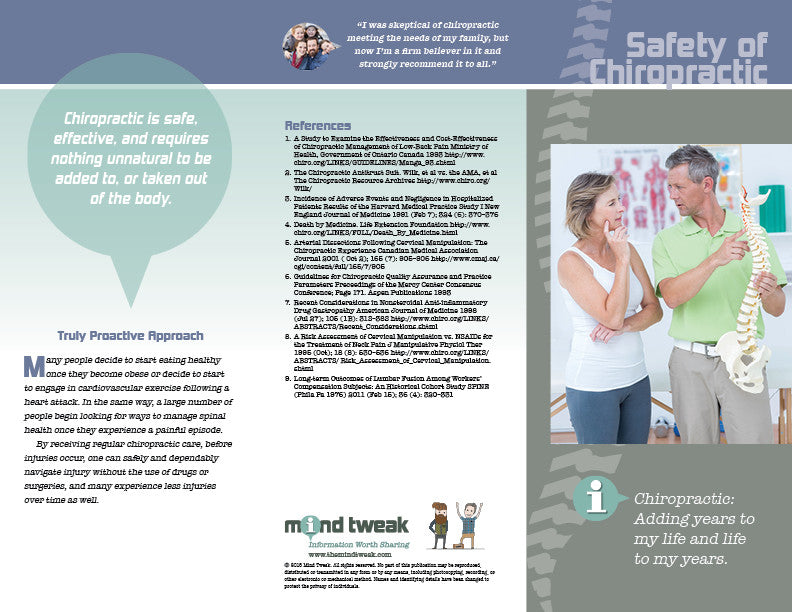 Safety of Chiropractic