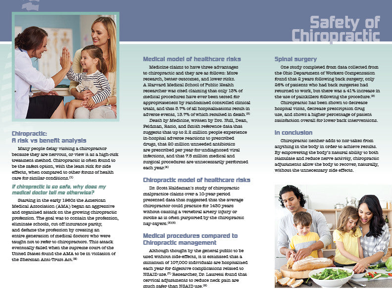 Safety of Chiropractic