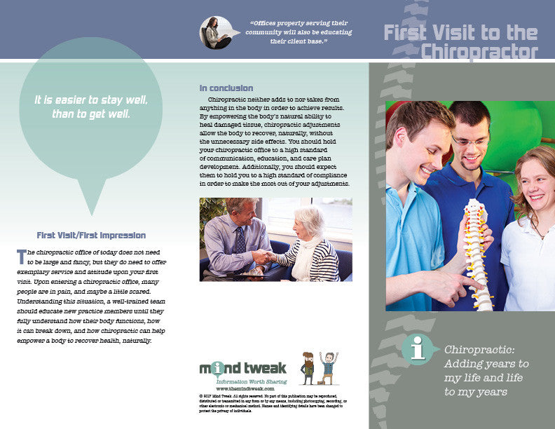 First Chiropractic Visit