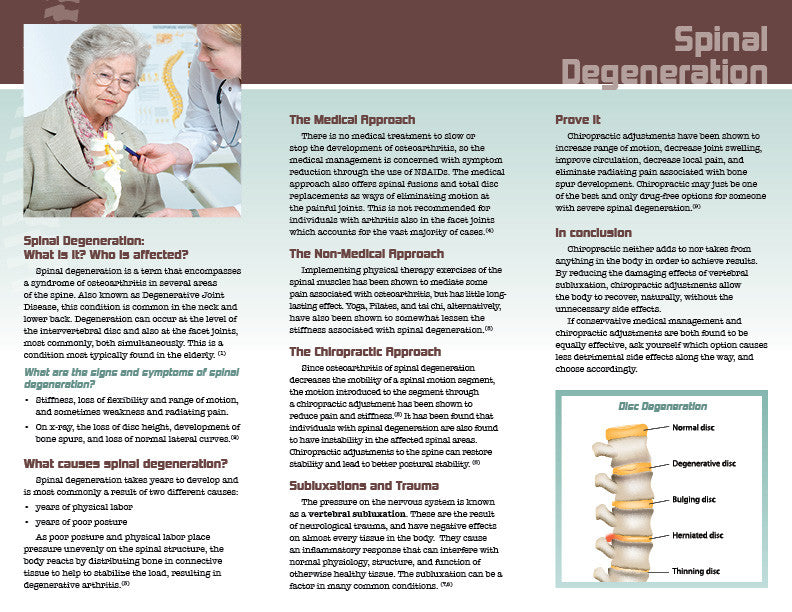 Spinal Degeneration