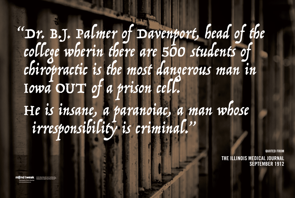 Dr. B.J. Palmer of Davenport